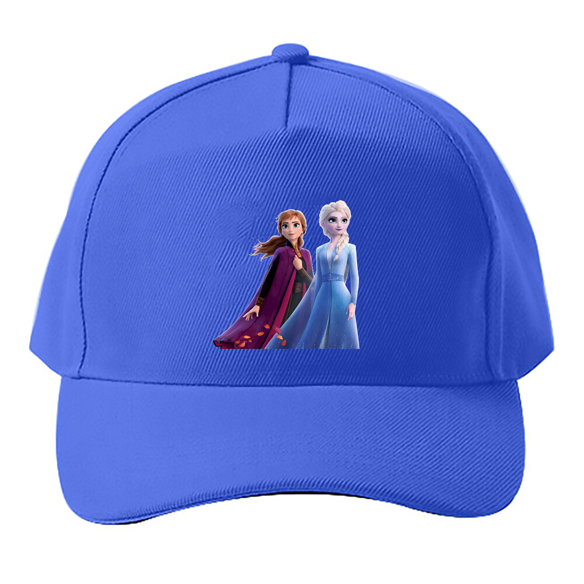 （画像用） アナと雪の女王 アンナ エルサ Frozen Anna Elsa ベースボールキャップ 綿100％ 男女兼用 帽子 スポーツ